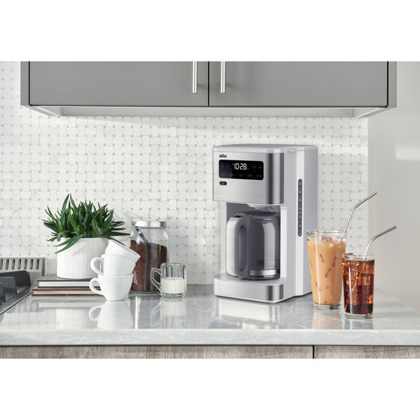 Braun Pureflavor 14Cup Coffee Maker In White, KF5650WH & Reviews Wayfair